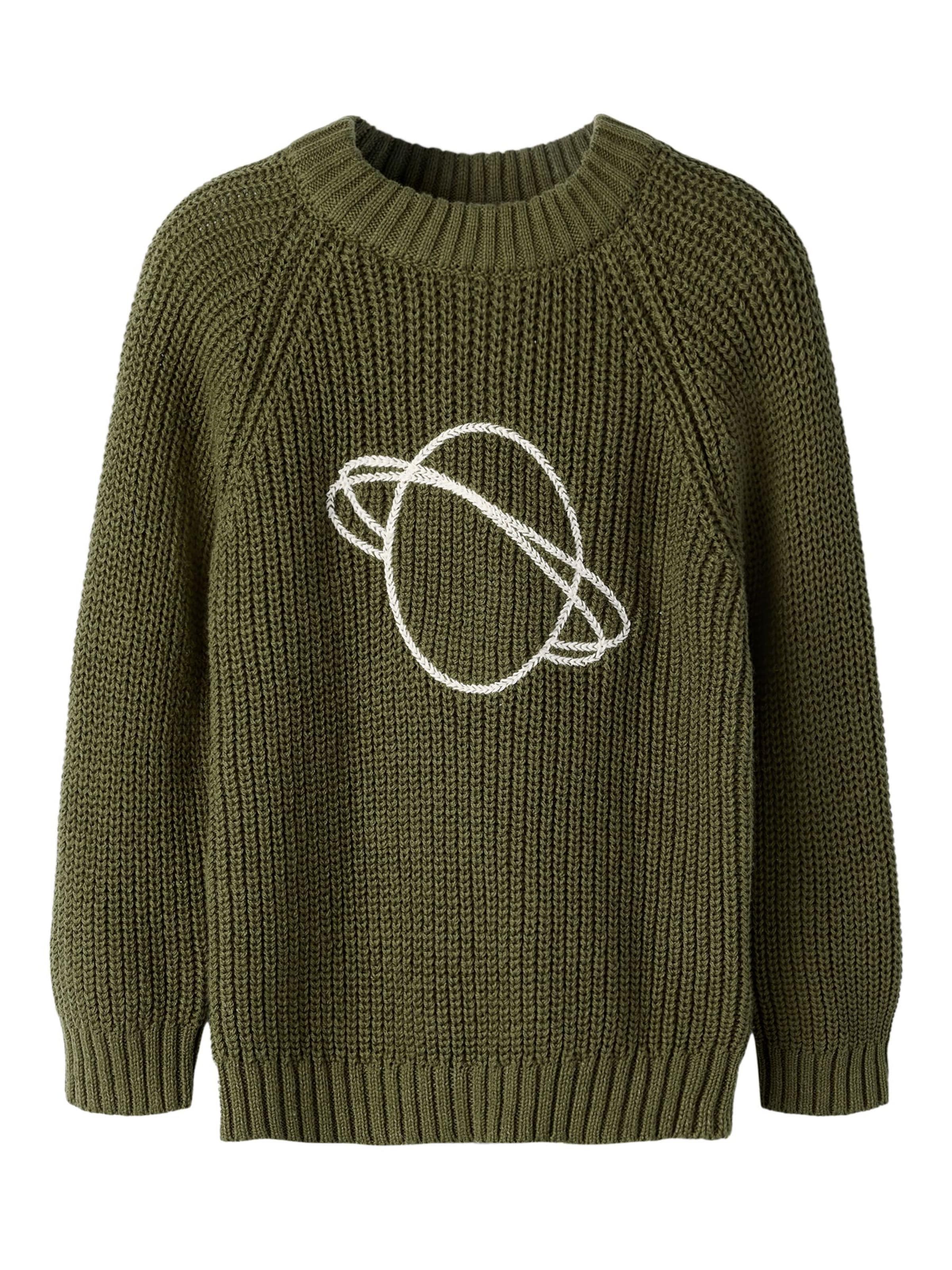 NAME IT - Jersey en verde: frente