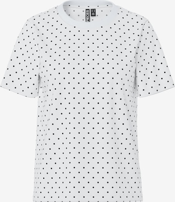 T-shirt PIECES en blanc : devant