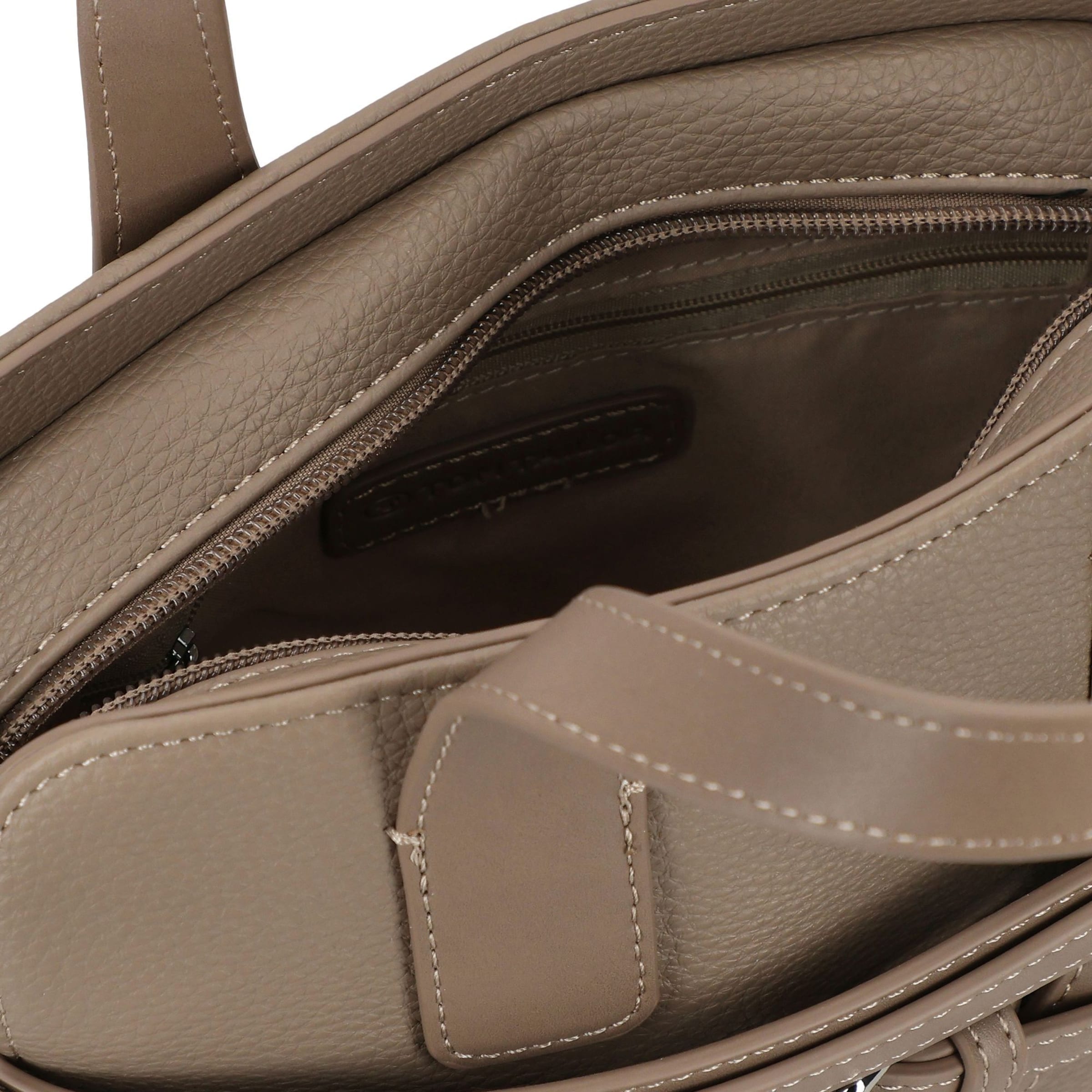 Borsa a mano 'Freya' di TOM TAILOR in grigio