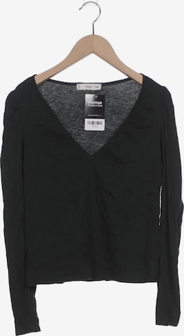 MANGO Langarmshirt XS in Grün: Vorderseite