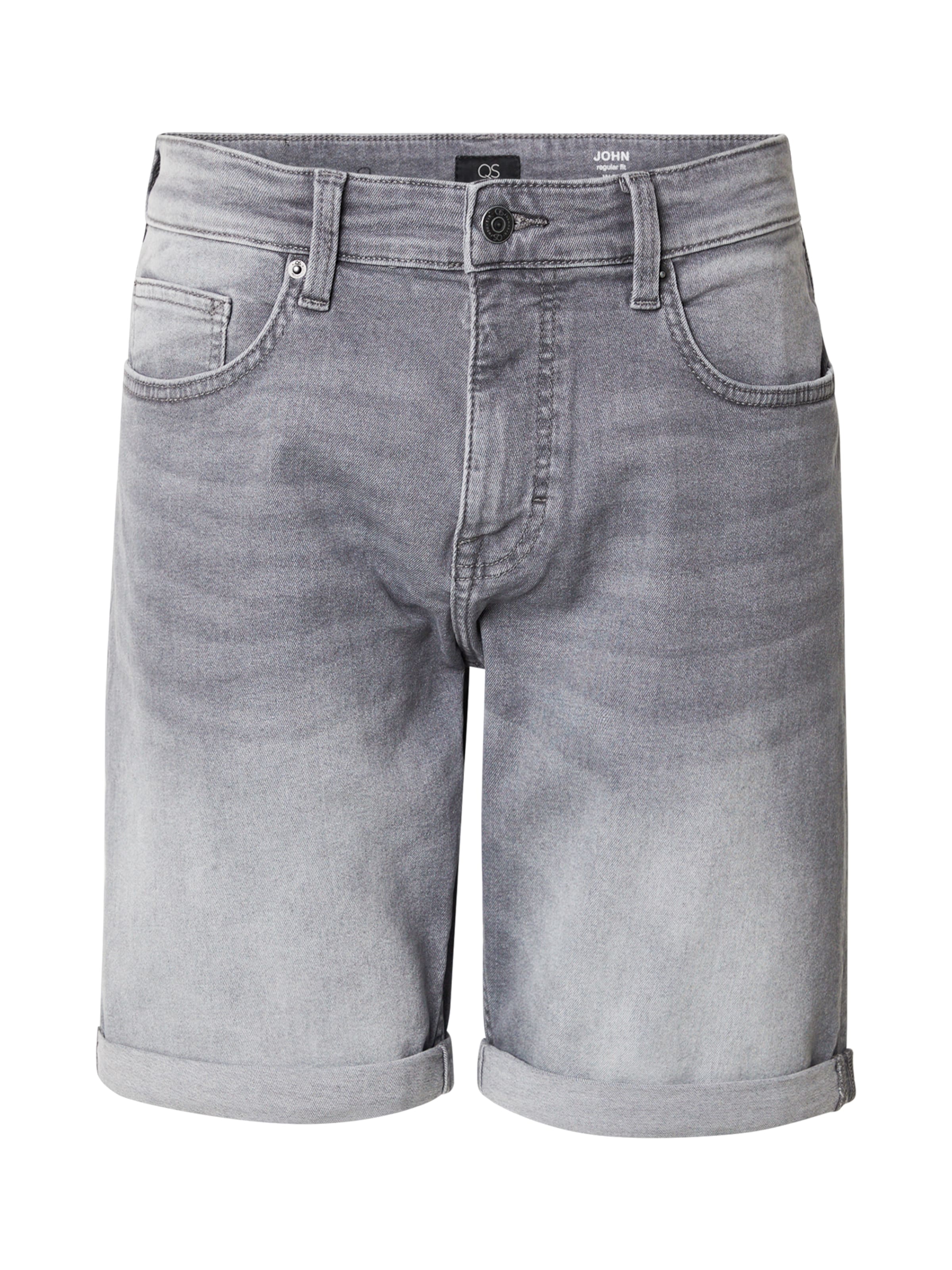QS Jeans 'John' in Grau: Vorderseite
