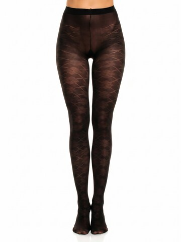 GLAMORY Tights 'Dune' in Black