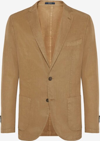 Boggi Milano Regular fit Suit Jacket in Brown: front