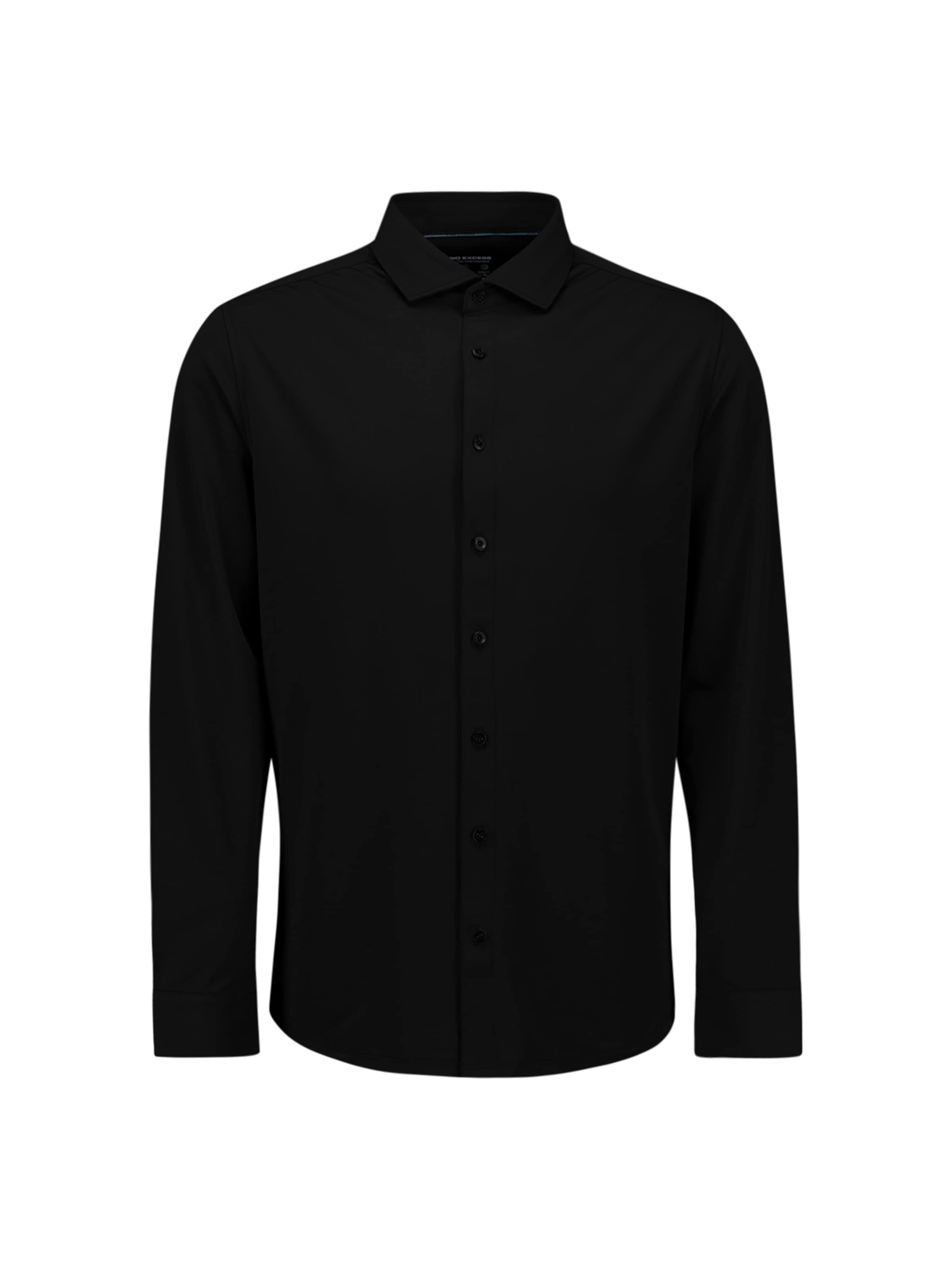 No Excess - Ajuste regular Camisa 'Sedoc' en negro: frente
