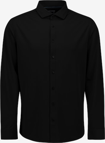 No Excess Regular Fit Paita 'Sedoc' värissä musta: etupuoli