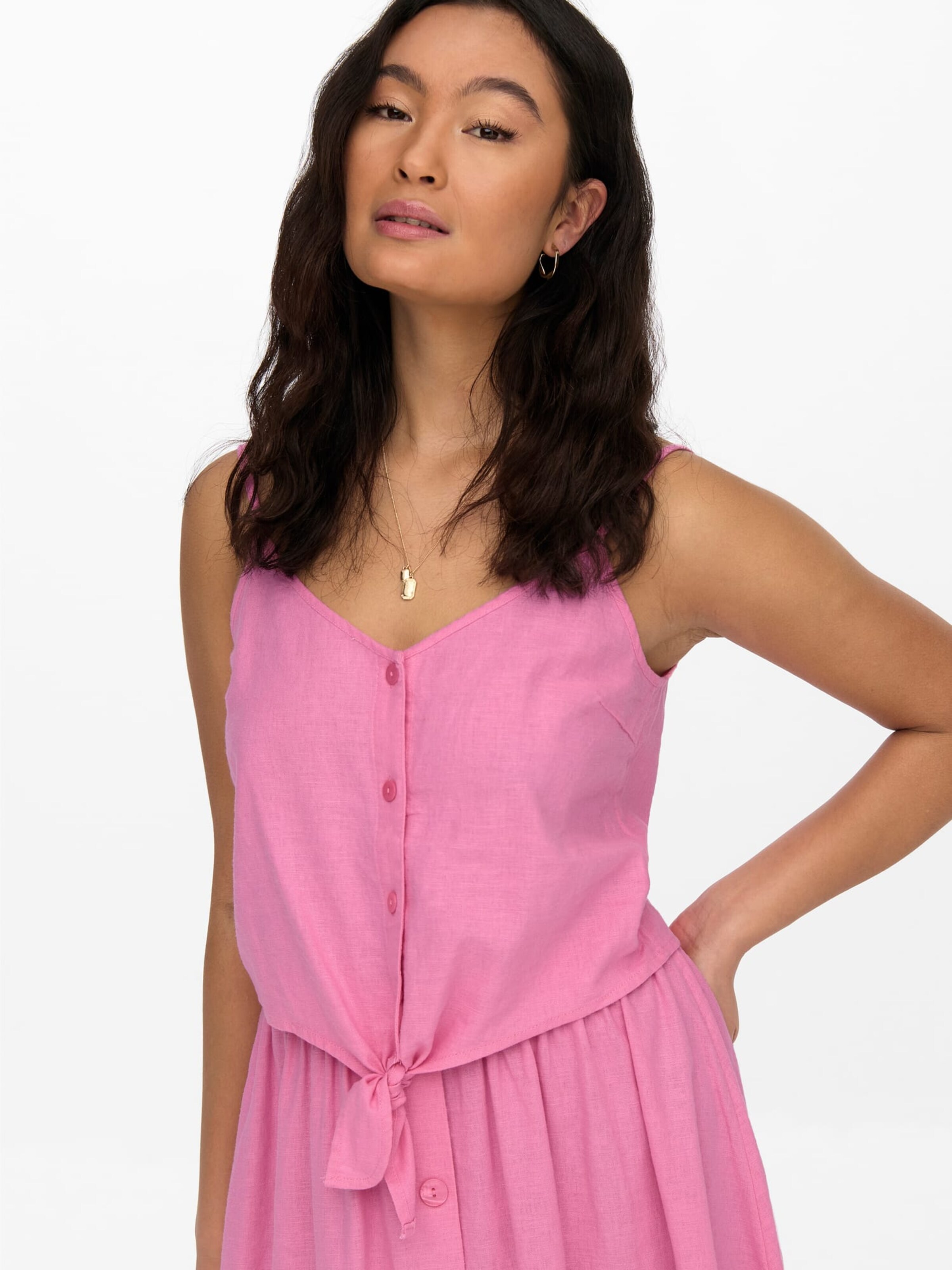 ONLY Tricot 'Card' in Roze