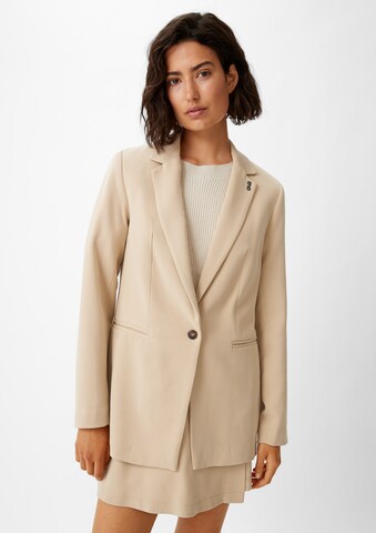 comma casual identity Blazer in Beige: predná strana