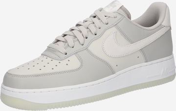 Nike Sportswear Låg sneaker 'Nike Air Force 1' i grå: framsida