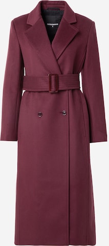 PATRIZIA PEPE Демисезонное пальто в Красный: спереди