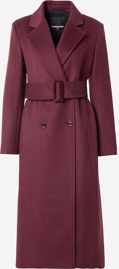 PATRIZIA PEPE Starpsezonu mētelis, krāsa - vīnsarkans, Preces skats