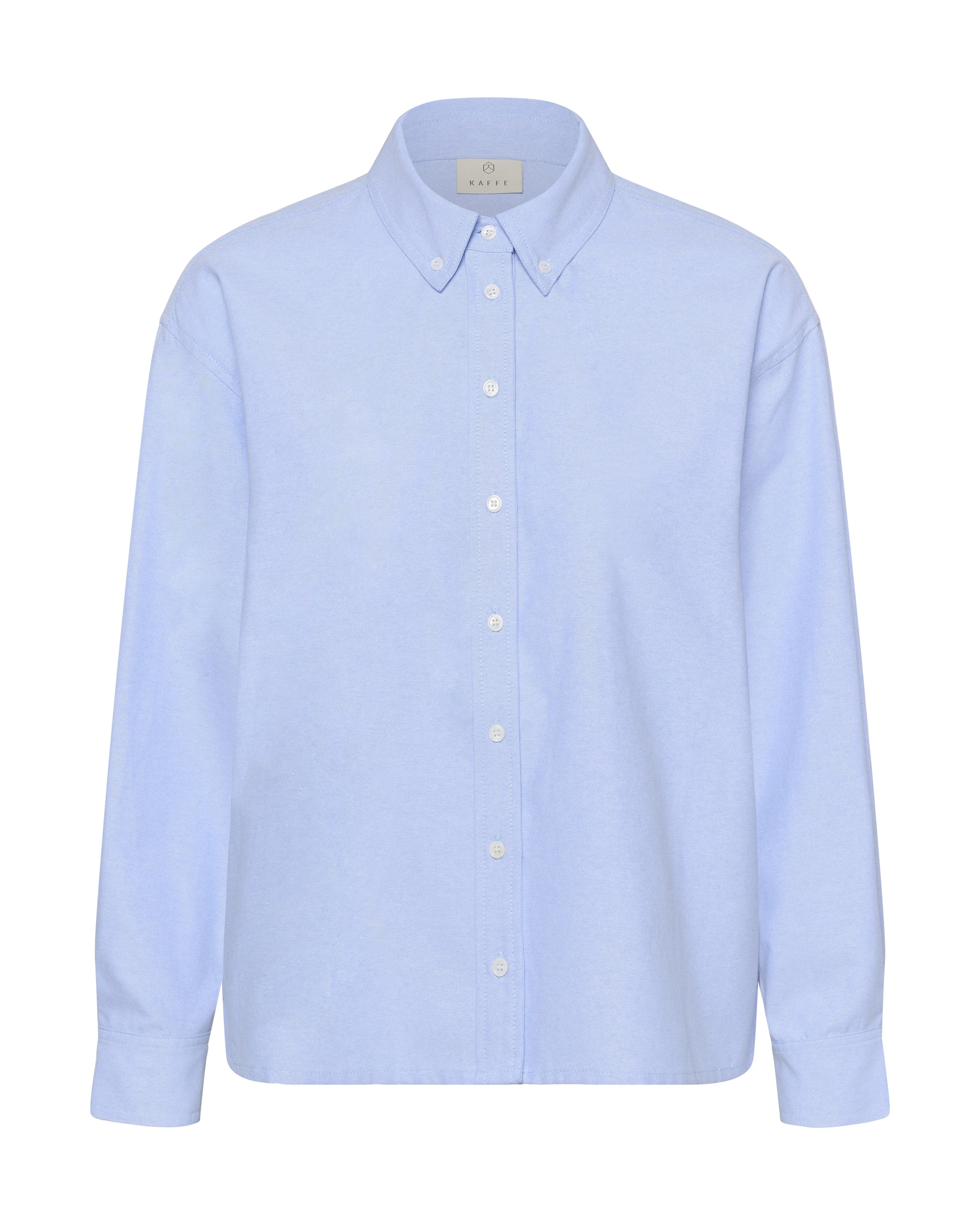 Kaffe - Blusa 'KAVaiana' en azul: frente