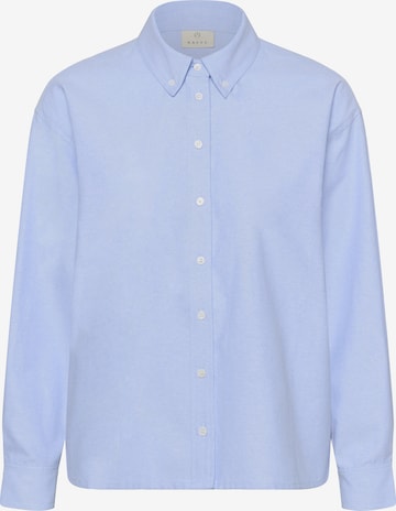 Kaffe - Blusa 'KAVaiana' em azul: frente