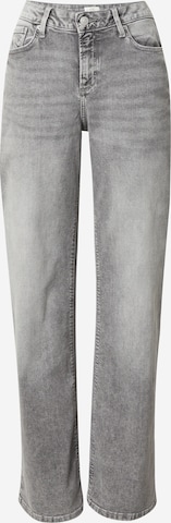 Loosefit Jean 'Catie' QS en gris : devant