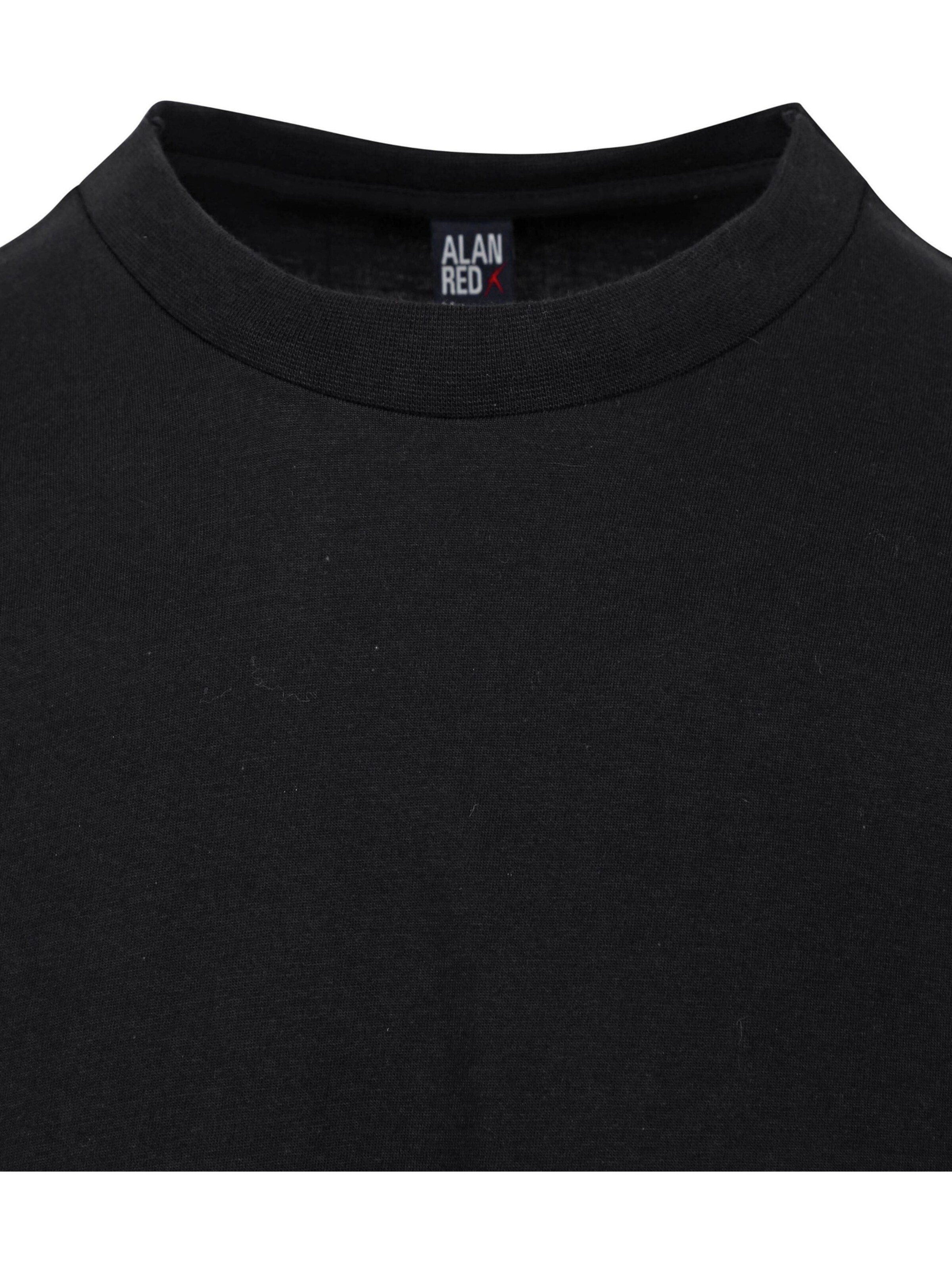 alan red Shirt 'Virginia' in Black