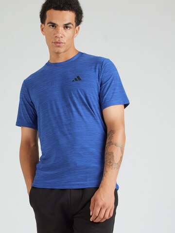 ADIDAS PERFORMANCE Performance shirt 'Essentials' in Blue: front