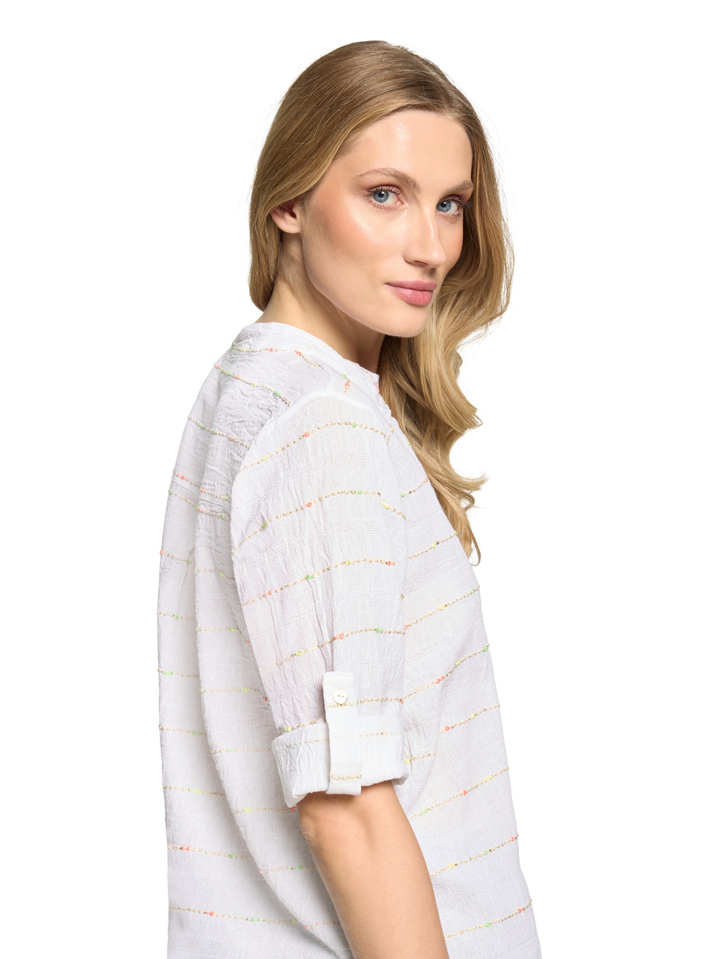 Chemisier Cartoon en blanc