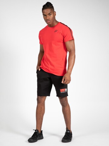 Gorilla Wear Performance shirt 'Chester' in Red