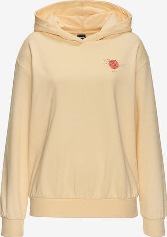 BENCH Sweatshirt i gul: forside