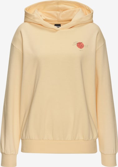 BENCH Sweater majica veličine XS u azur / svijetložuta / koraljna / svijetlonarančasta, Pregled proizvoda