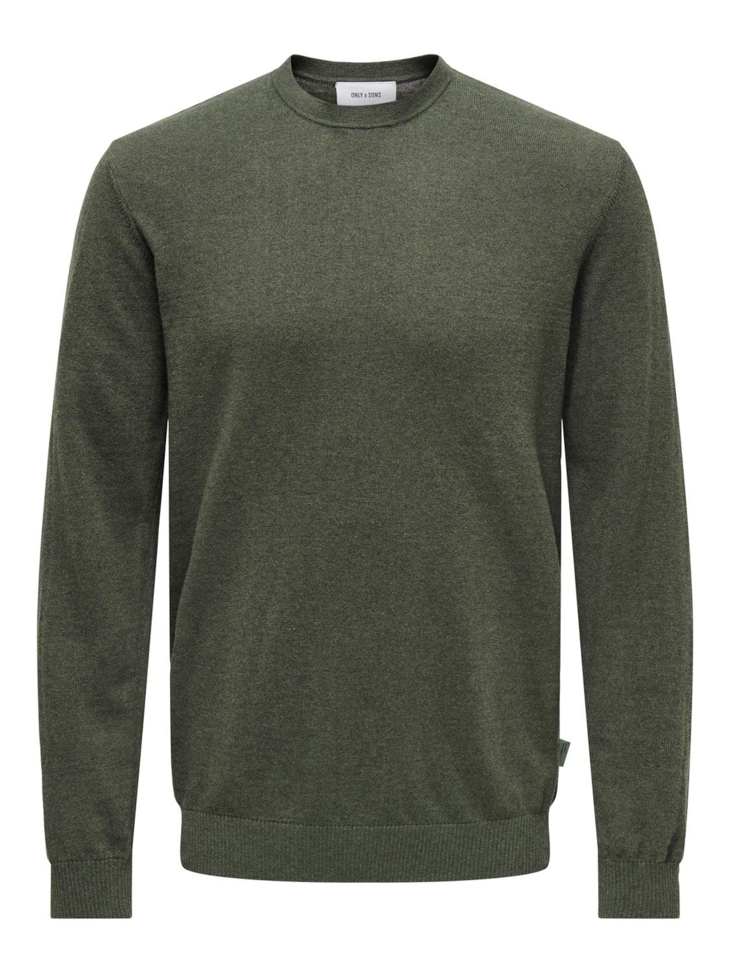 Only & Sons Πουλόβερ 'ONSLoui' σε πράσινο: μπροστά