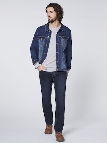 Oklahoma Jeans Between-Season Jacket ' aus robustem Denim ' in Blue