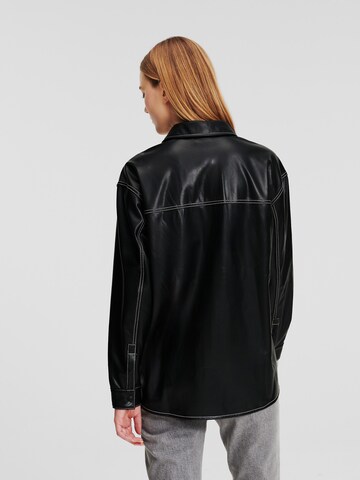 KARL LAGERFELD JEANS Bluse in Schwarz