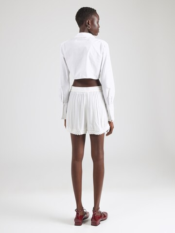 Loosefit Pantaloni 'Dorina' di ABOUT YOU in bianco
