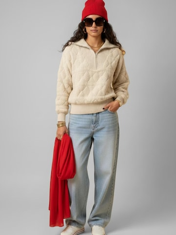 Pull-over 'Bobbi' WEARABLE STORIES en beige