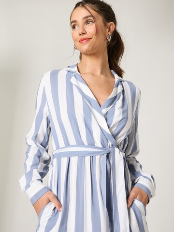 Guido Maria Kretschmer Women Shirt Dress 'Denise' in Blue