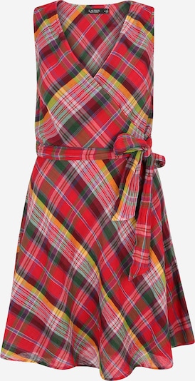 Lauren Ralph Lauren Petite Obleka 'TRISTESSA' | modra / rumena / zelena / temno roza barva, Prikaz izdelka