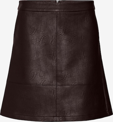 Jupe 'IDA' VERO MODA en marron : devant