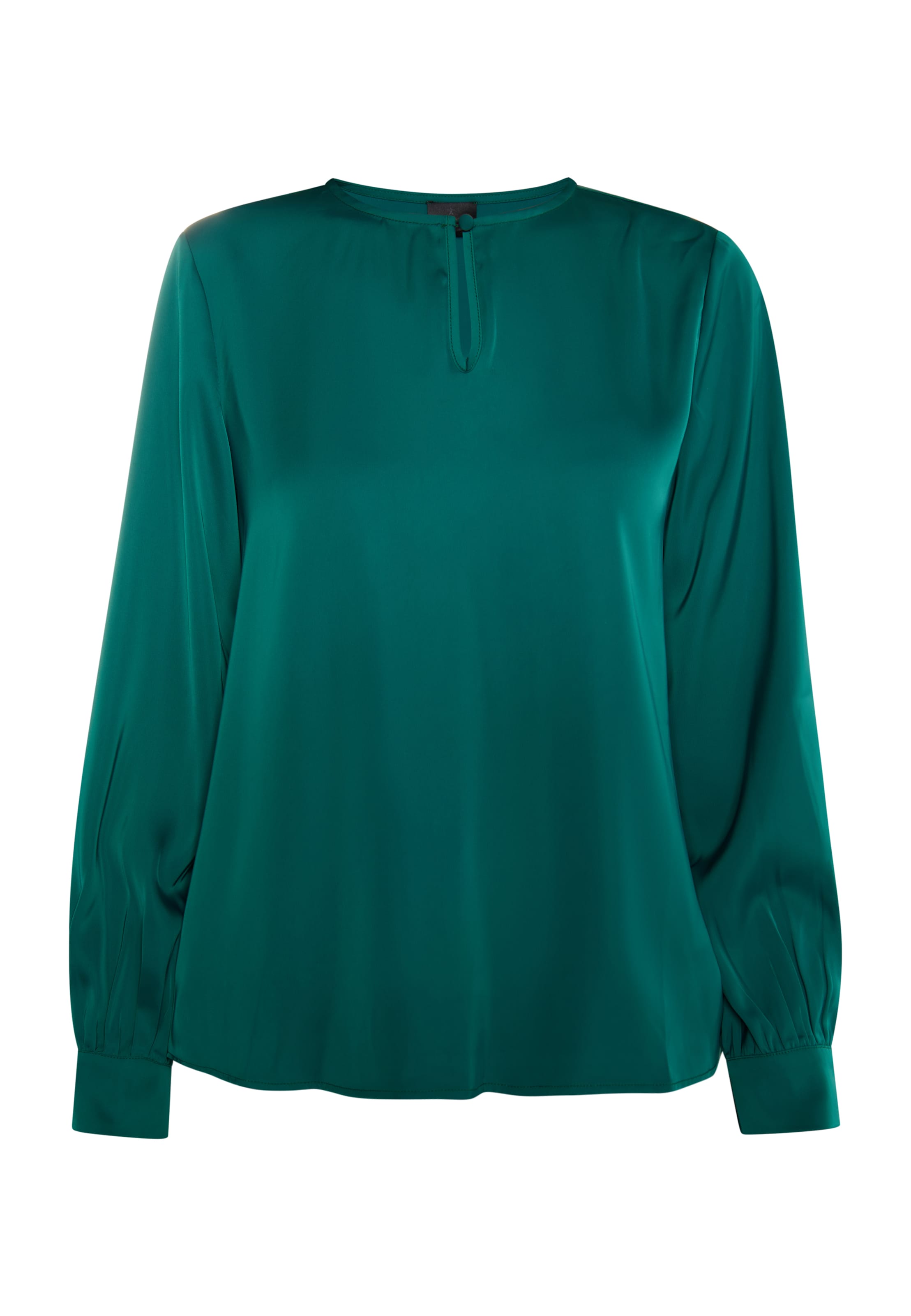 Bluză 'Klassik' DreiMaster Klassik pe verde smarald, Vizualizare produs