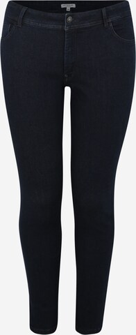 Tom Tailor Women + Skinny Jeans in Blauw: voorkant