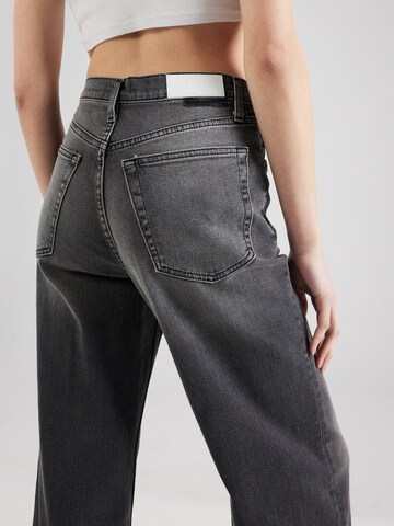 RE/DONE Wide leg Jeans in Zwart