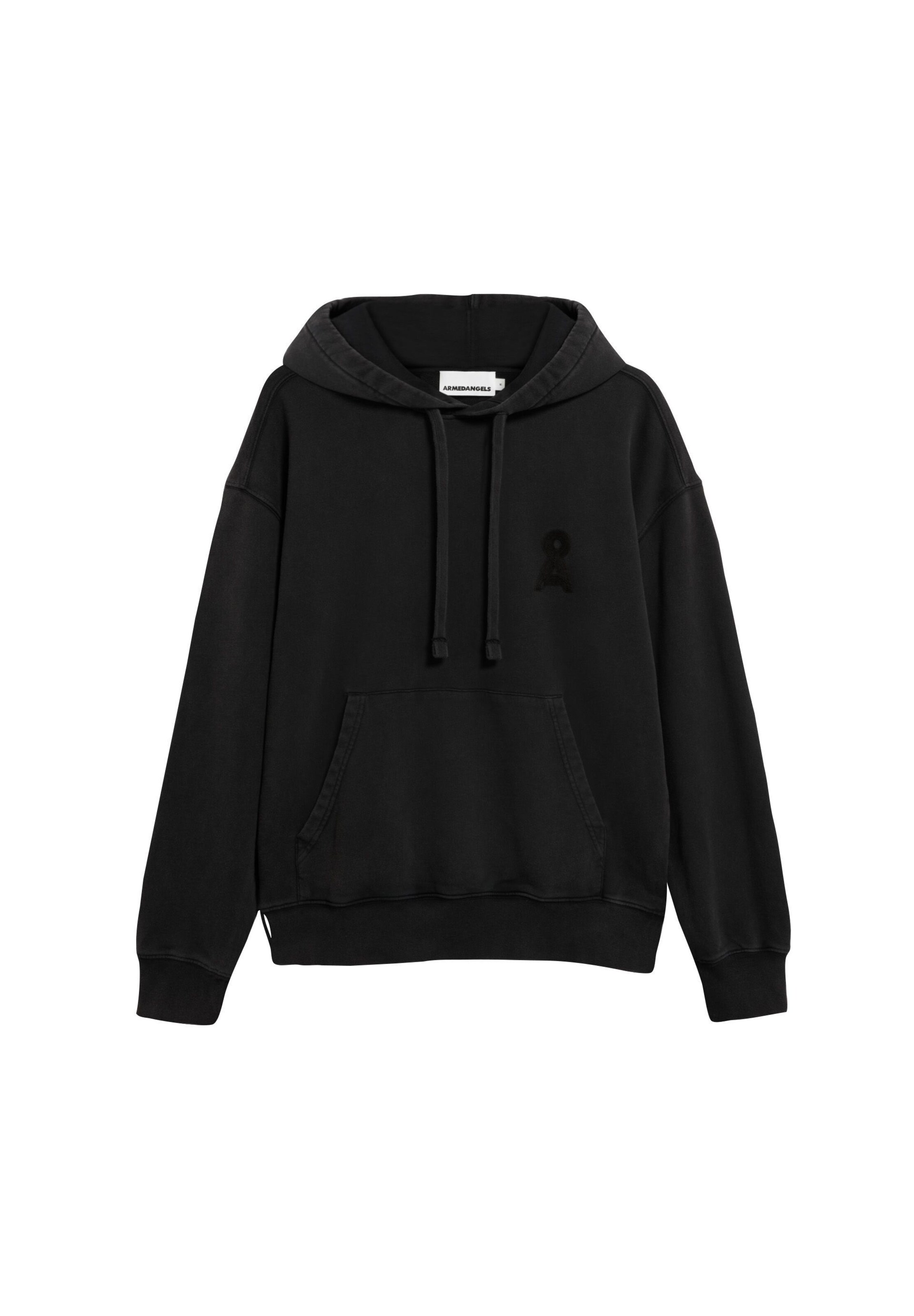 ARMEDANGELS Sweatshirt in Zwart: voorkant