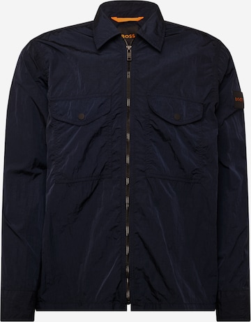 BOSS Orange Prehodna jakna 'Lovel' | modra barva: sprednja stran