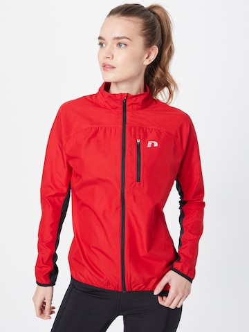 Veste de sport Newline en rouge : devant