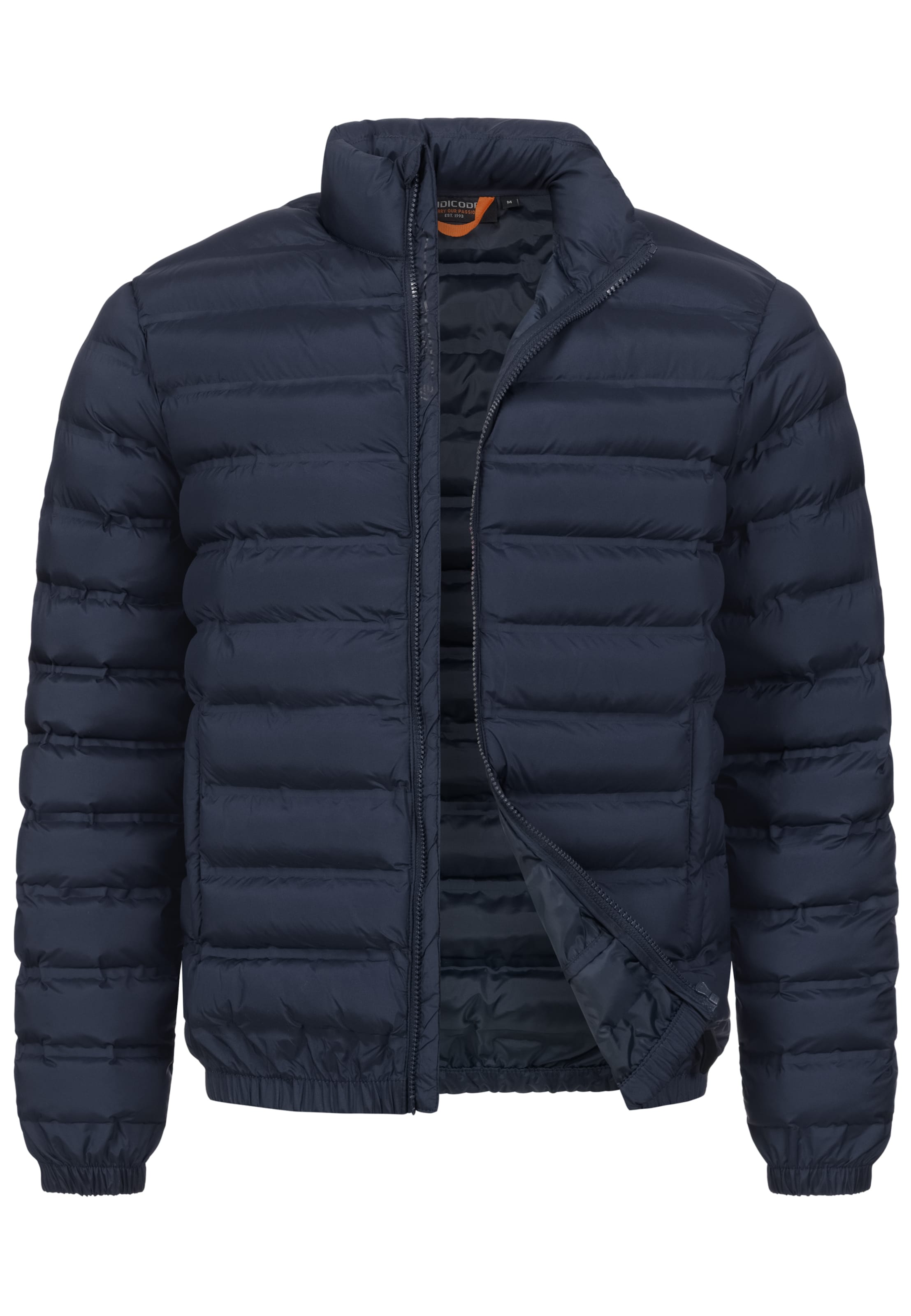 INDICODE JEANS Tussenjas 'Bjarne' in Blauw: voorkant