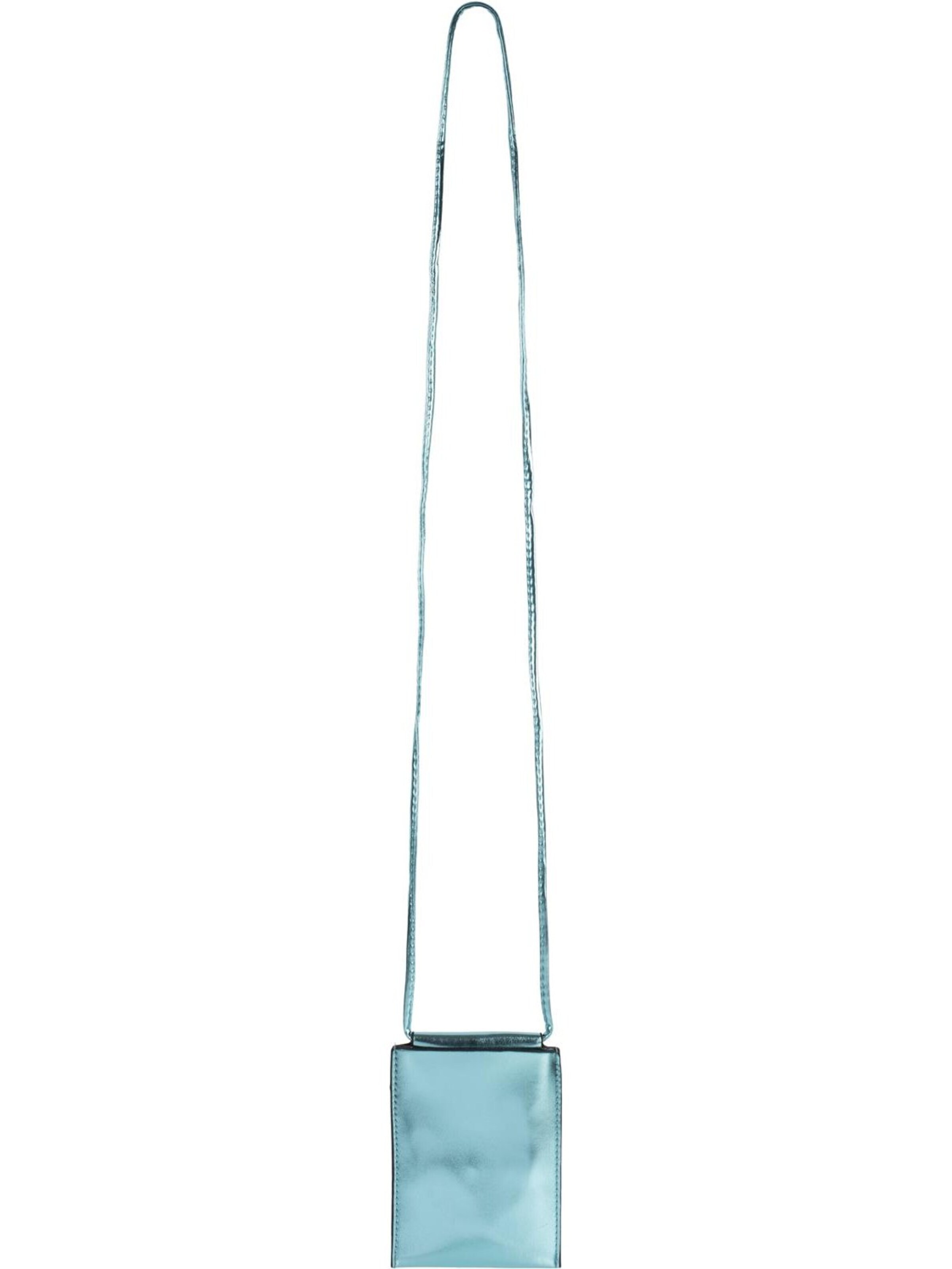 styleBREAKER Crossbody bag 'Handy Umhängetasche Metallic' in Blue