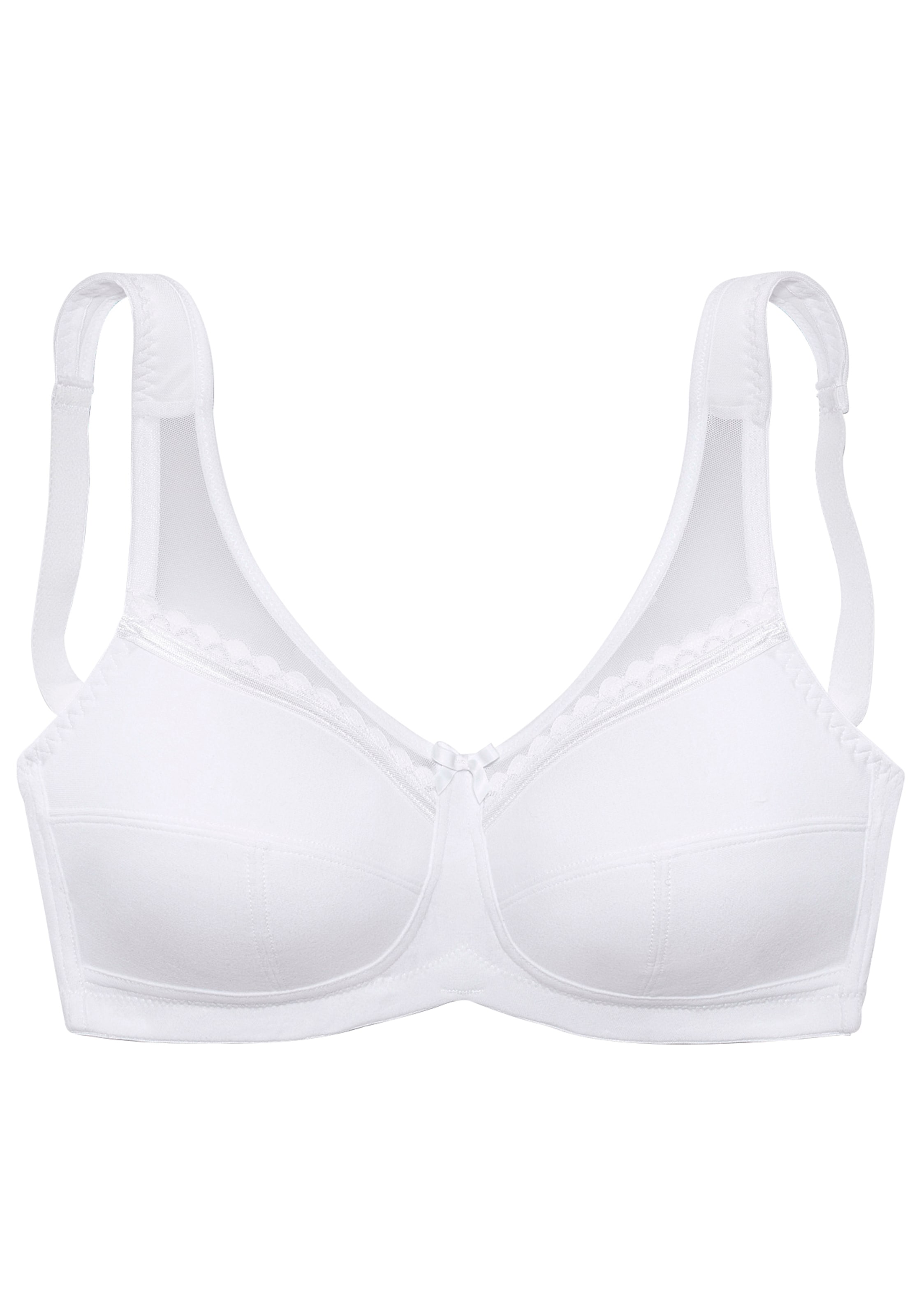 Invisible Soutien-gorge LASCANA en blanc : devant
