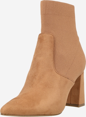 STEVE MADDEN Bootie 'PURIFY' in Brown: front