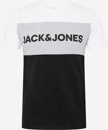 JACK & JONES Regular Fit T-Shirt in Schwarz: predná strana