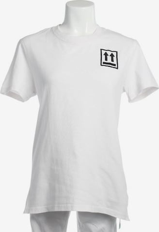 Off-White Shirt S in Weiß: Vorderseite
