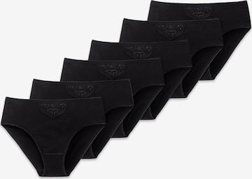 SCHIESSER Slip in Black: front