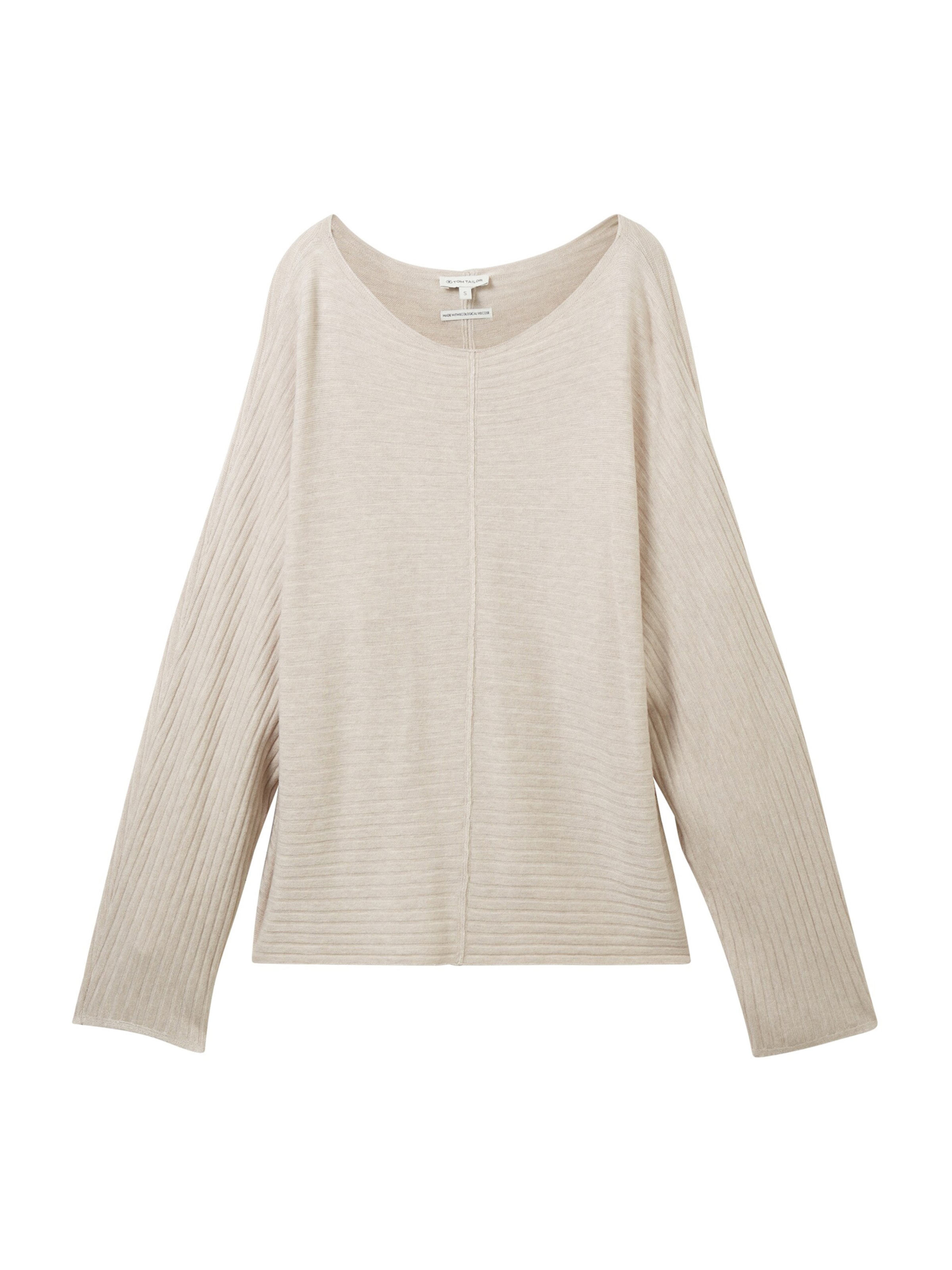 TOM TAILOR Sweater in Grey: front