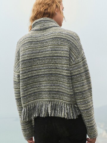 Next Bluzka sportowa 'Fringe Spacedye' w kolorze zielony