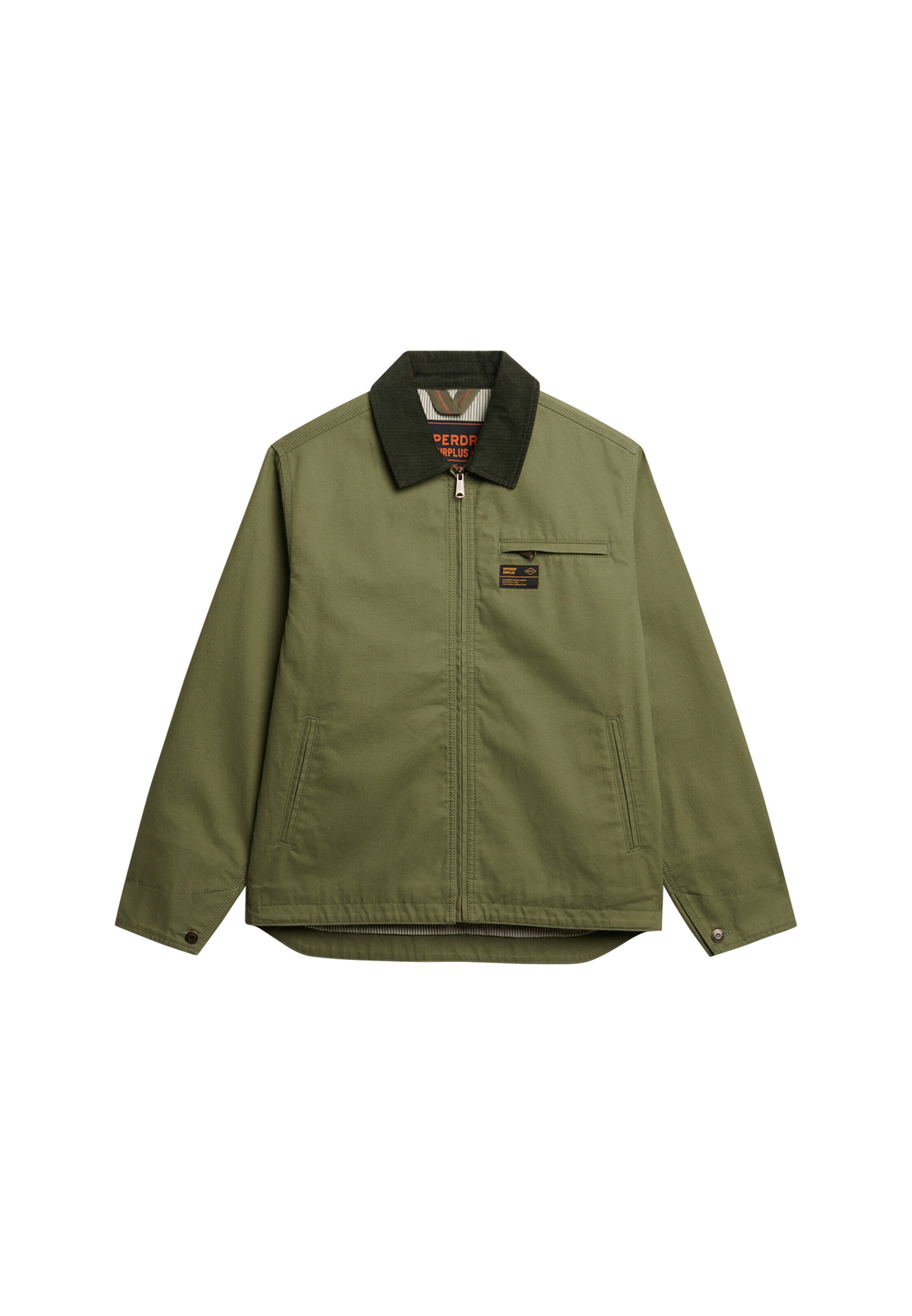 Superdry & Co Veste mi-saison 'Ranch' en olive, Vue avec produit