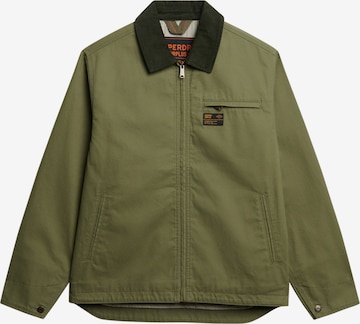 Superdry Between-Season Jacket 'Ranch' in Green: front