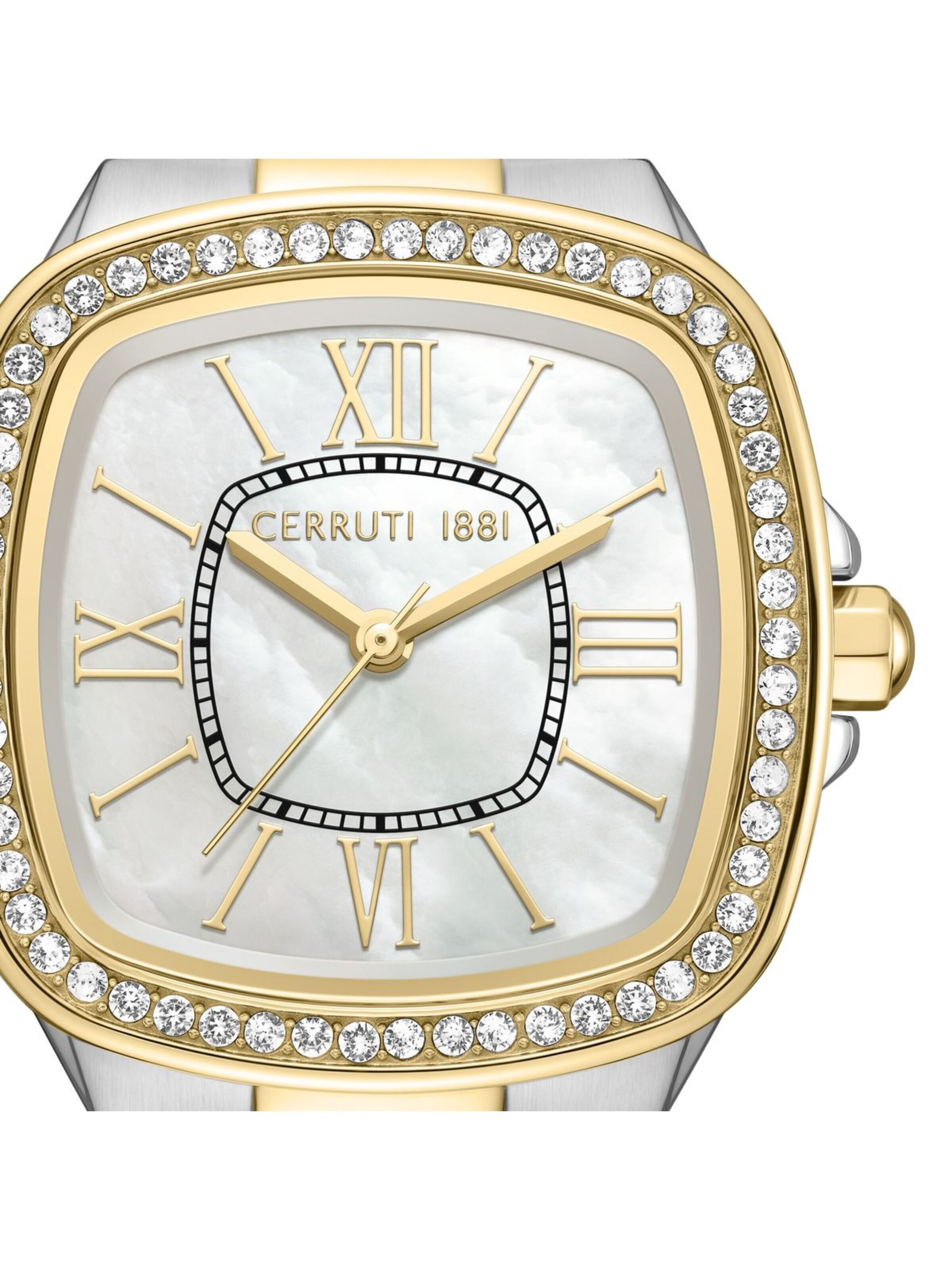 Montre à affichage analogique 'Casale' CERRUTI 1881 en argent