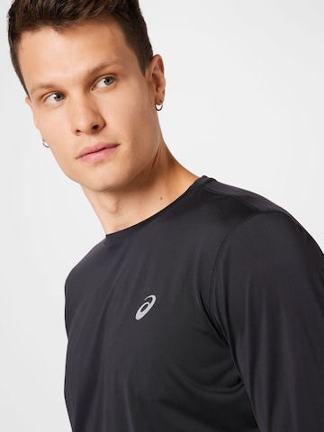 ASICS Sportshirt in Schwarz